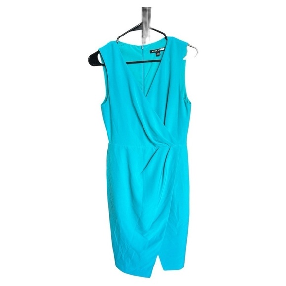 Black Halo Blue Nora Dress - Picture 2 of 7